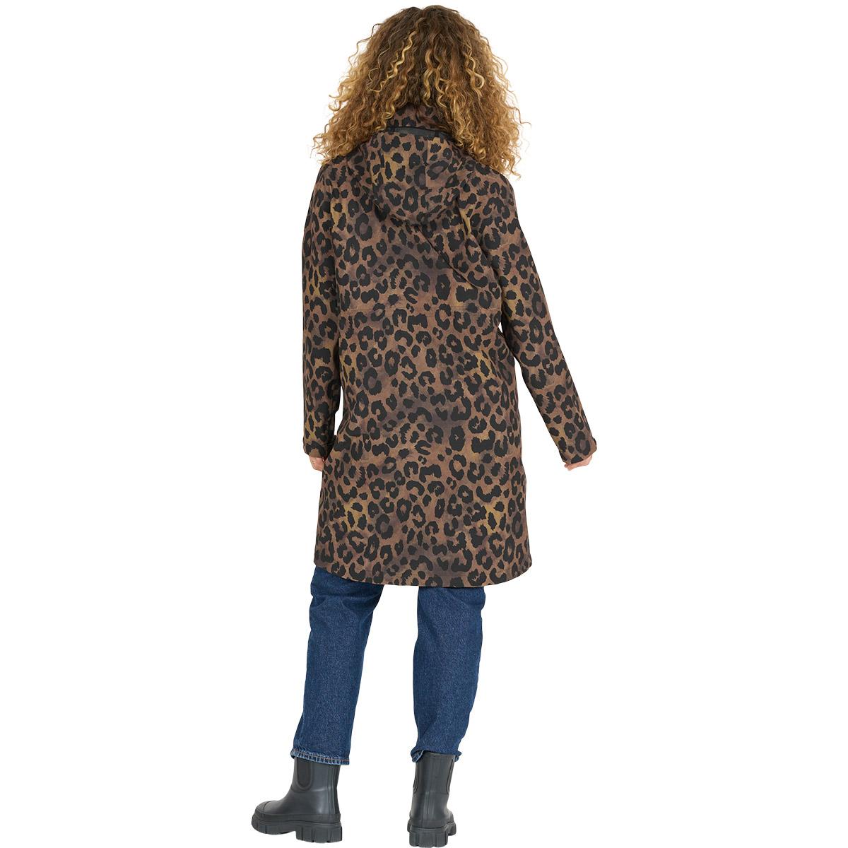 Weather Report Balmy AOP Regnjakke Dame Black