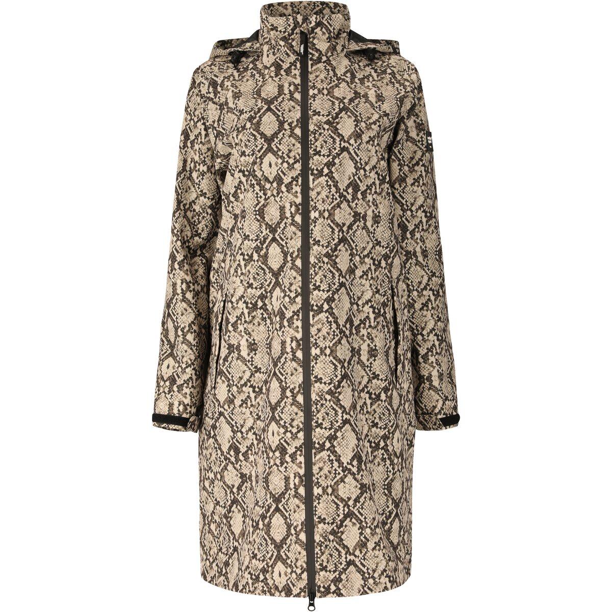 Weather Report Balmy AOP Regnjakke Dame Island Fossil