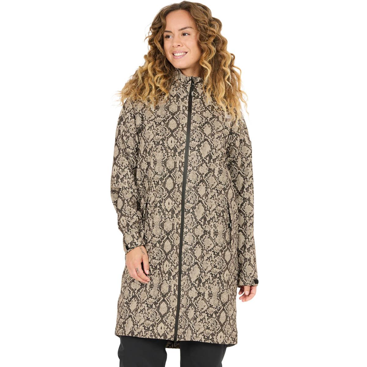 Weather Report Balmy AOP Regnjakke Dame Island Fossil