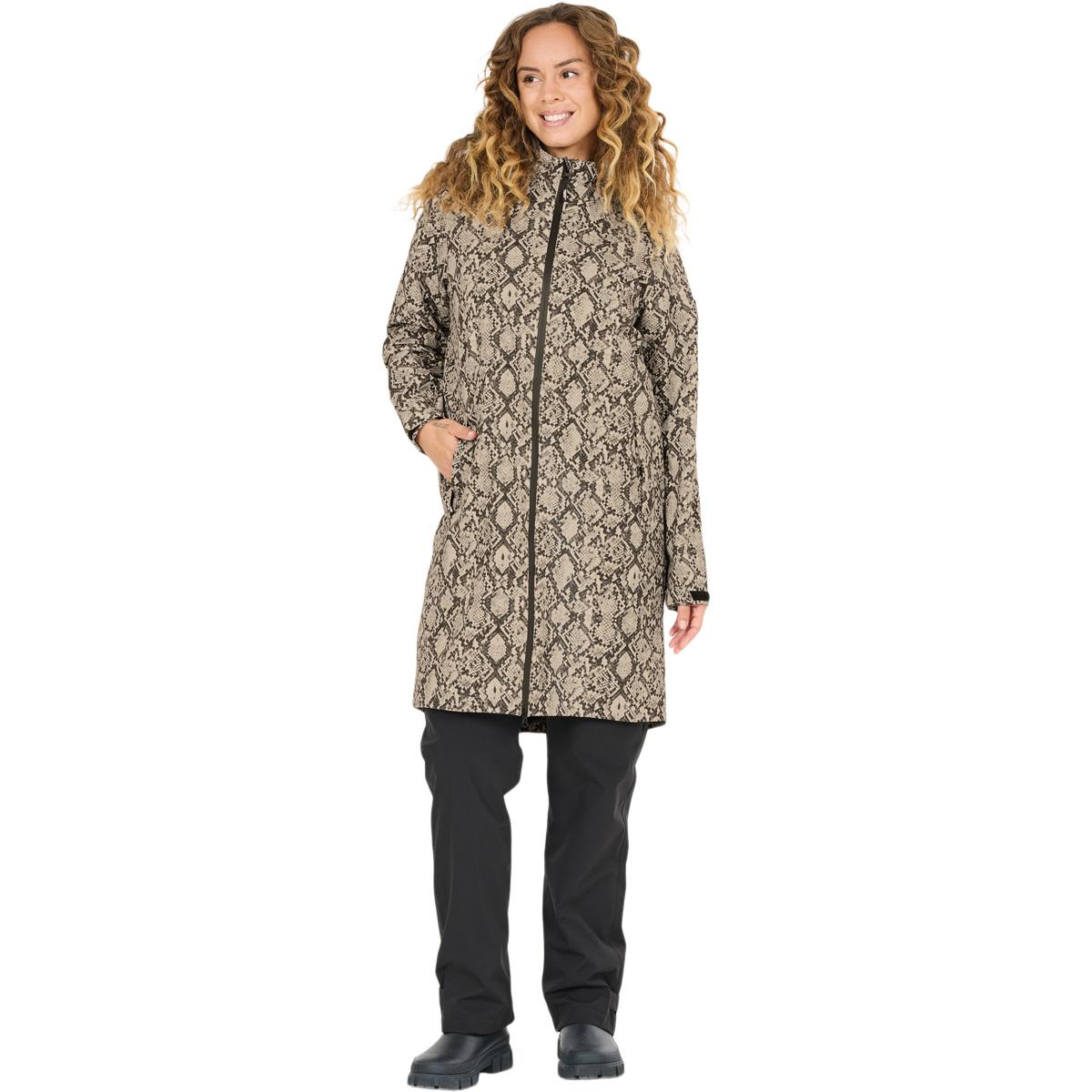 Weather Report Balmy AOP Regnjakke Dame Island Fossil