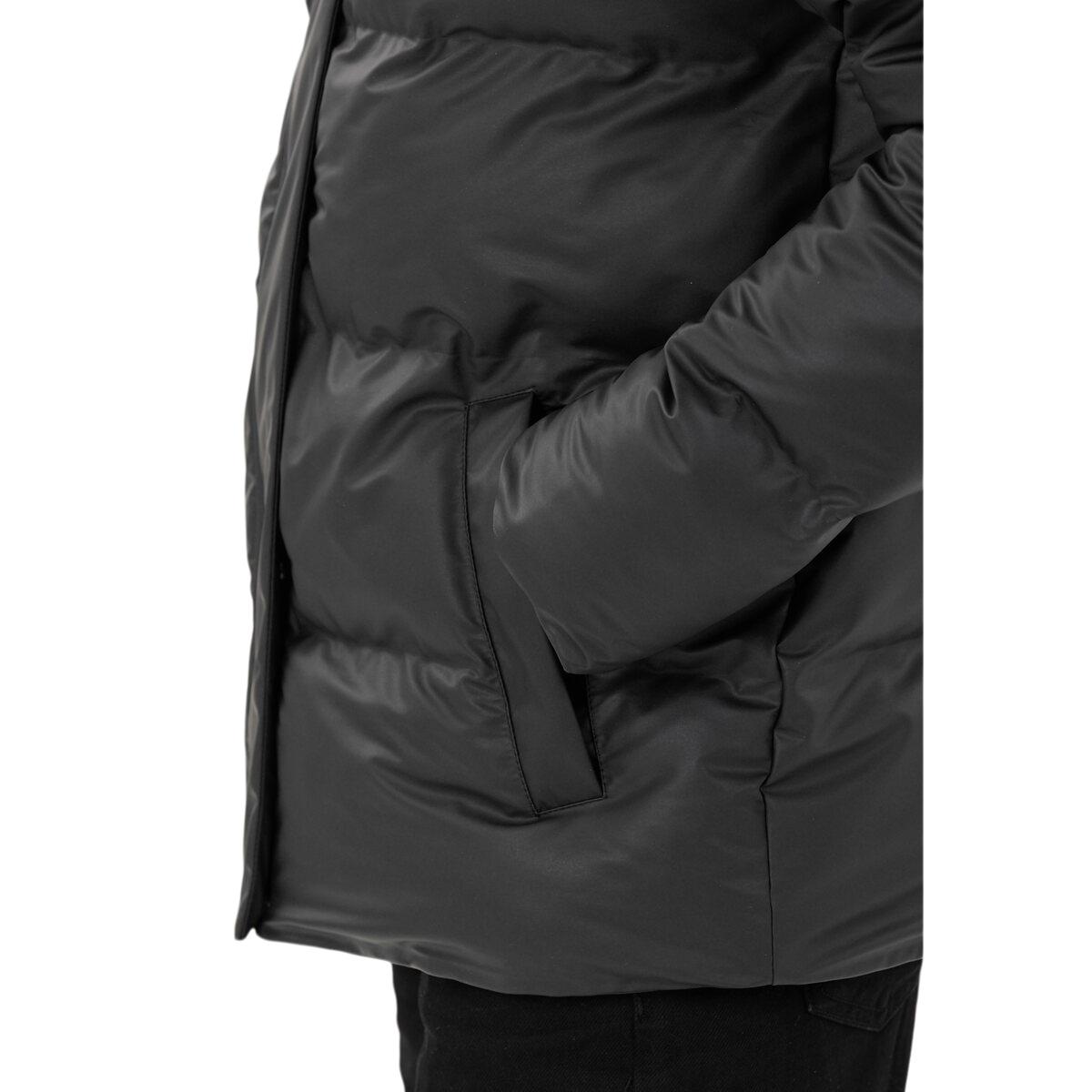 Weather Report Audrey PU Puffer Vinterjakke Dame Black