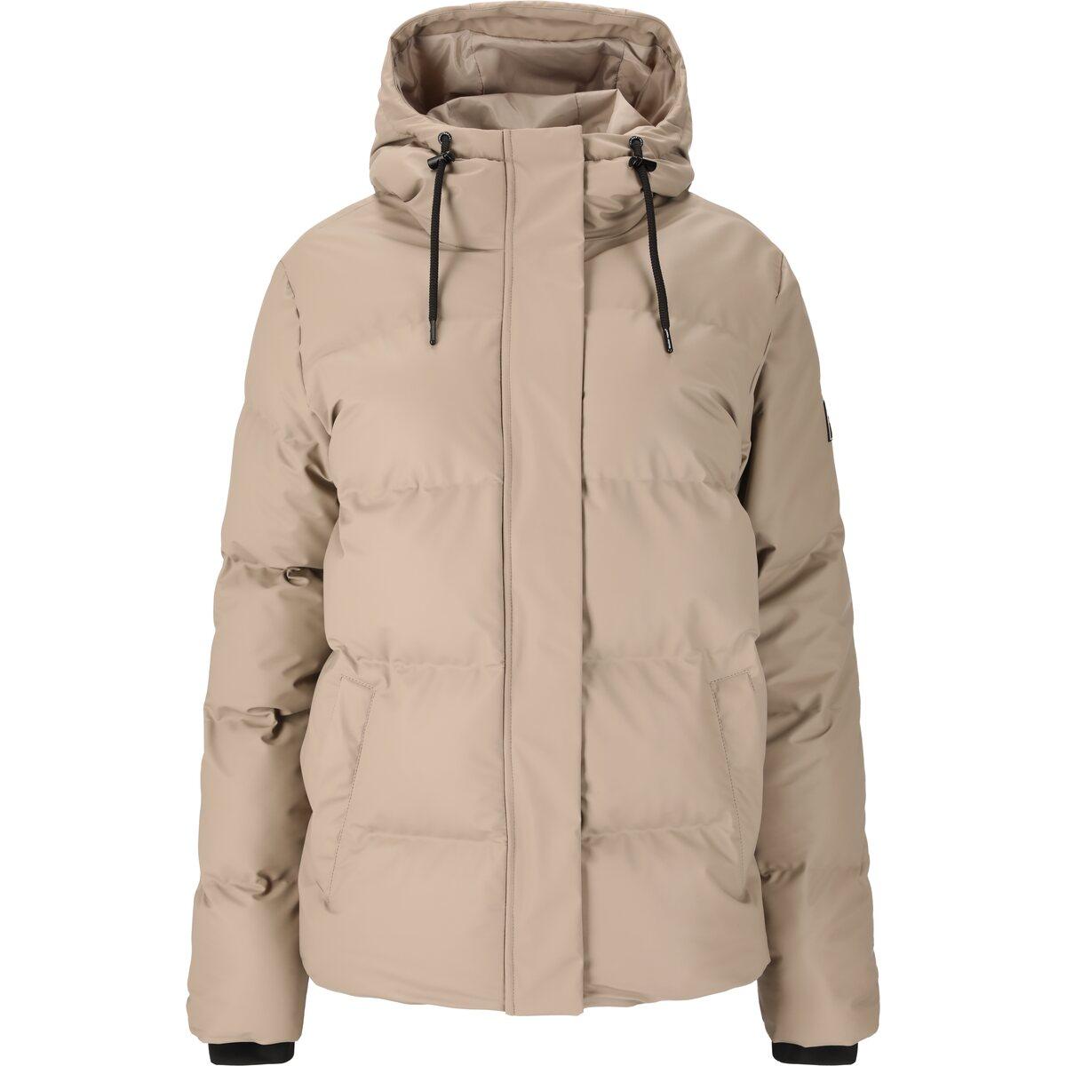 Weather Report Audrey PU Puffer Vinterjakke Dame Moon Rock