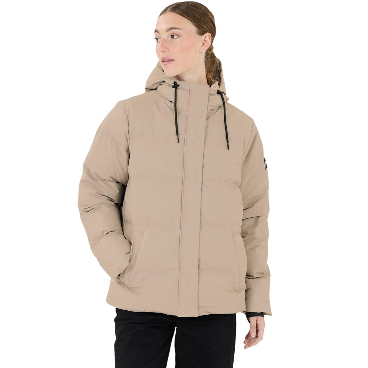Weather Report Audrey PU Puffer Vinterjakke Dame Moon Rock