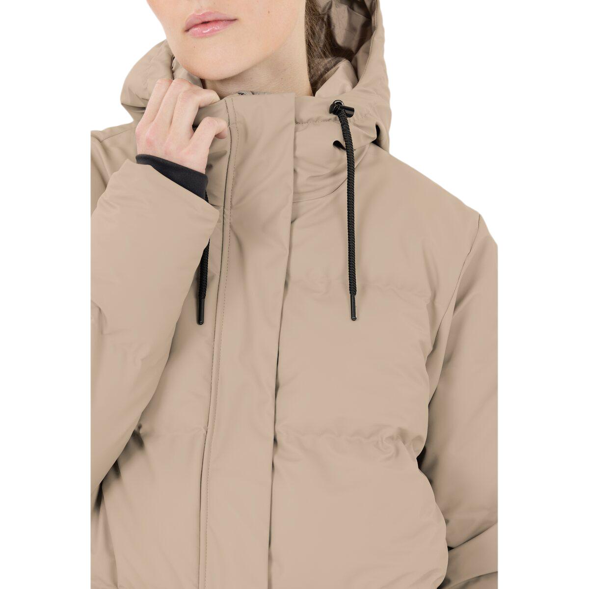Weather Report Audrey PU Puffer Vinterjakke Dame Moon Rock