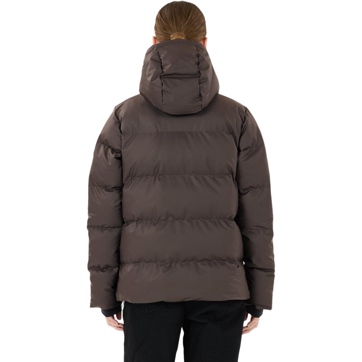 Weather Report Audrey PU Puffer Vinterjakke Dame Espresso