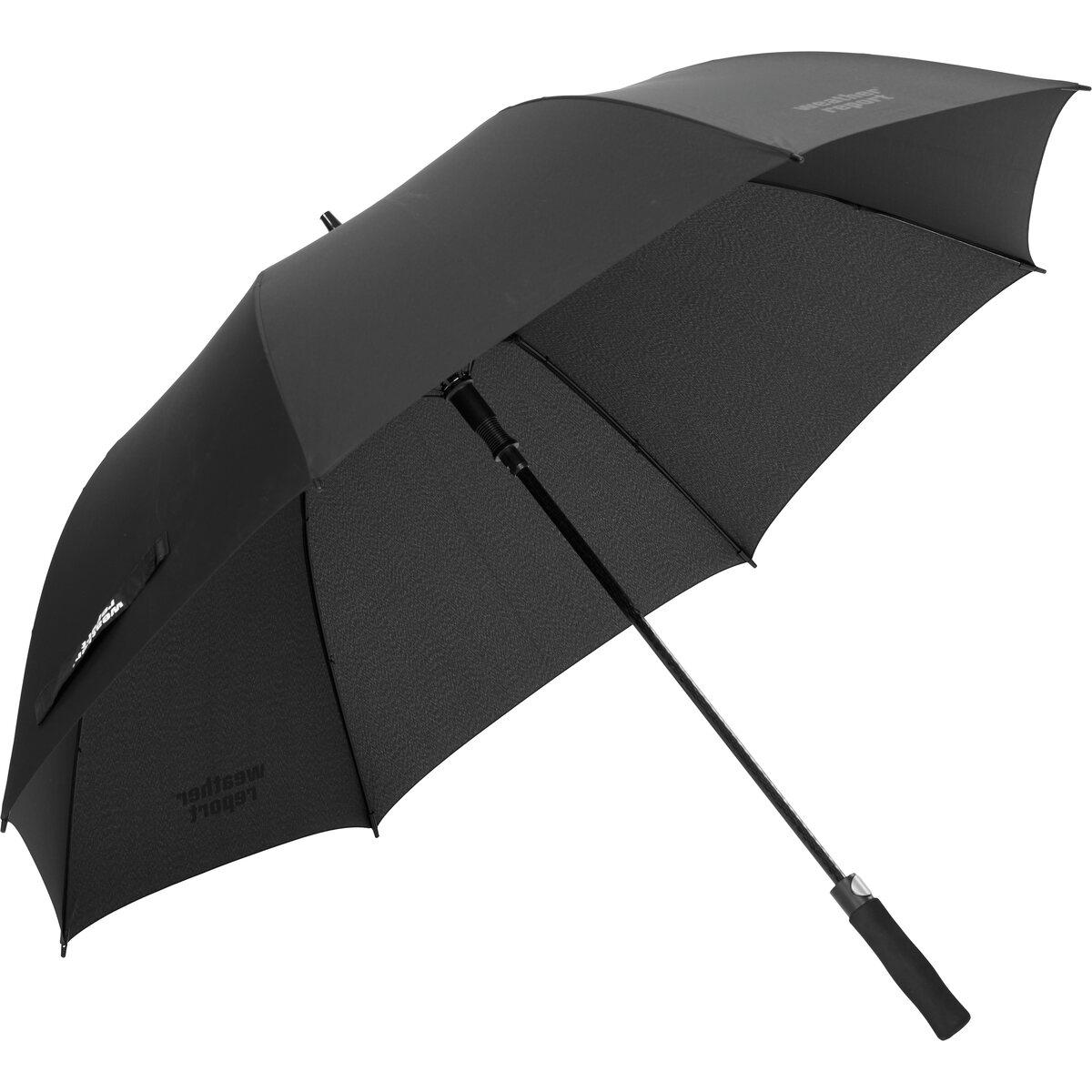 Weather Report Monrovia Paraply Black