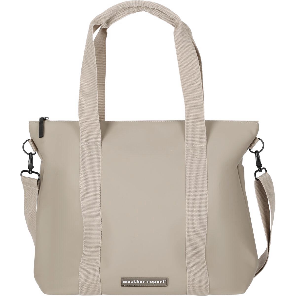 Weather Report Bronze PU Tote Taske Island Fossil