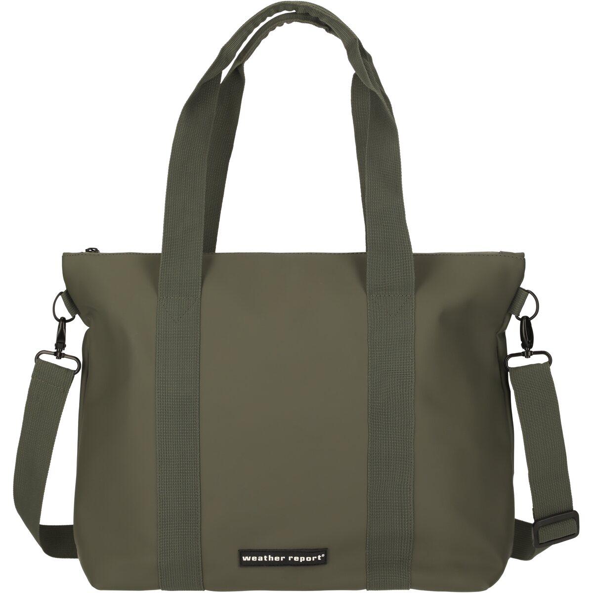 Weather Report Bronze PU Tote Taske Cypress