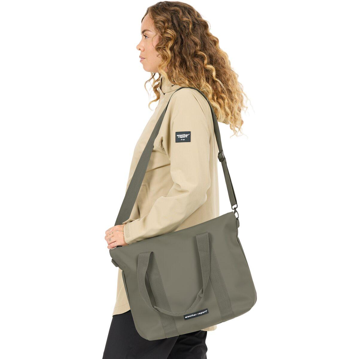 Weather Report Bronze PU Tote Taske Cypress