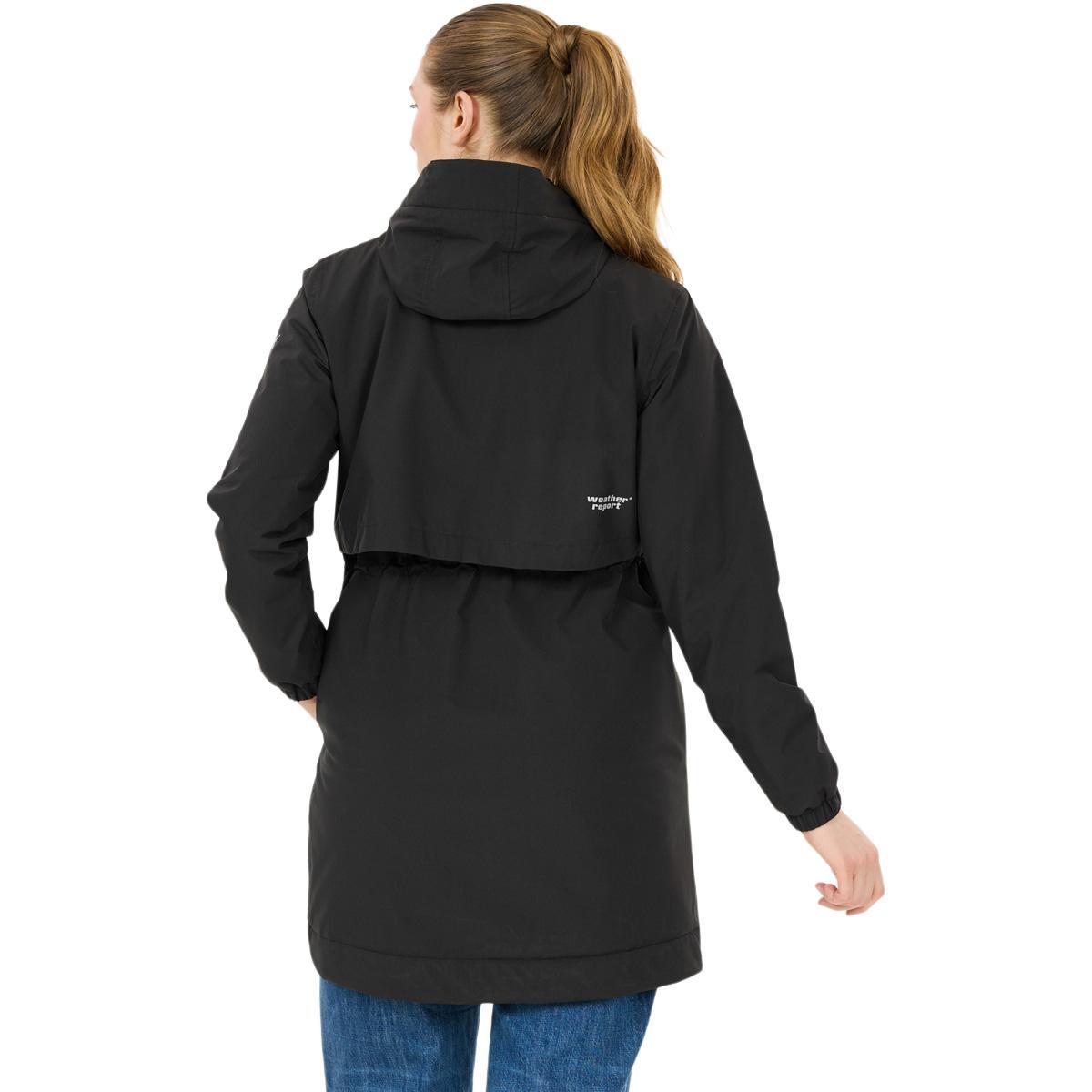 Weather Report Pania Parka Jakke Dame Black