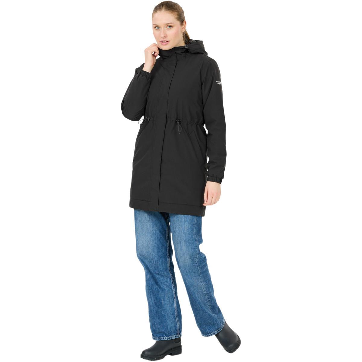 Weather Report Pania Parka Jakke Dame Black