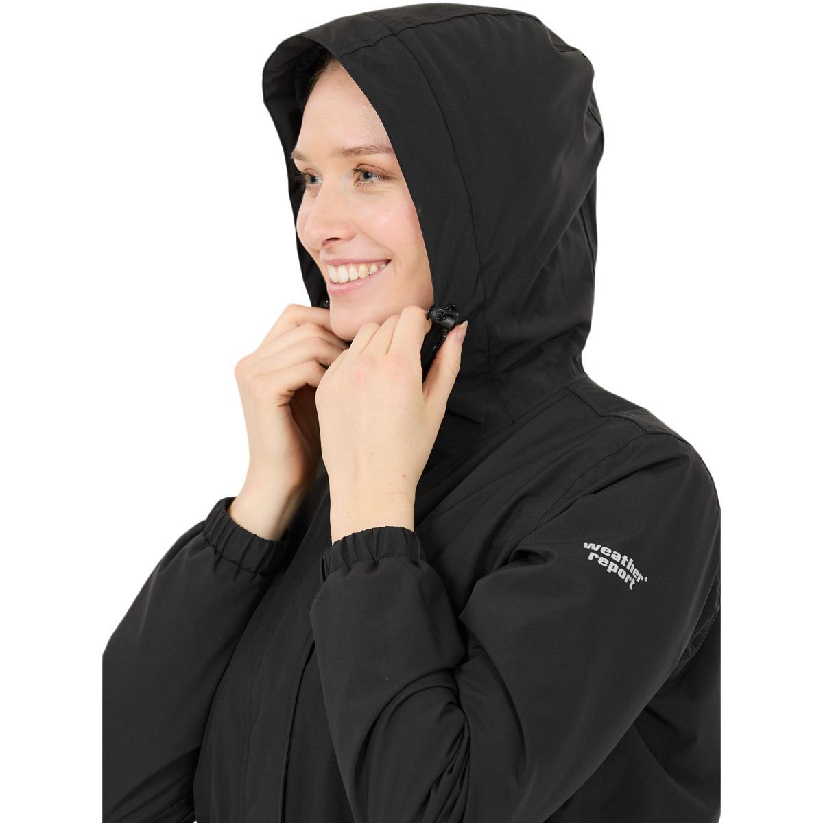 Weather Report Pania Parka Jakke Dame Black