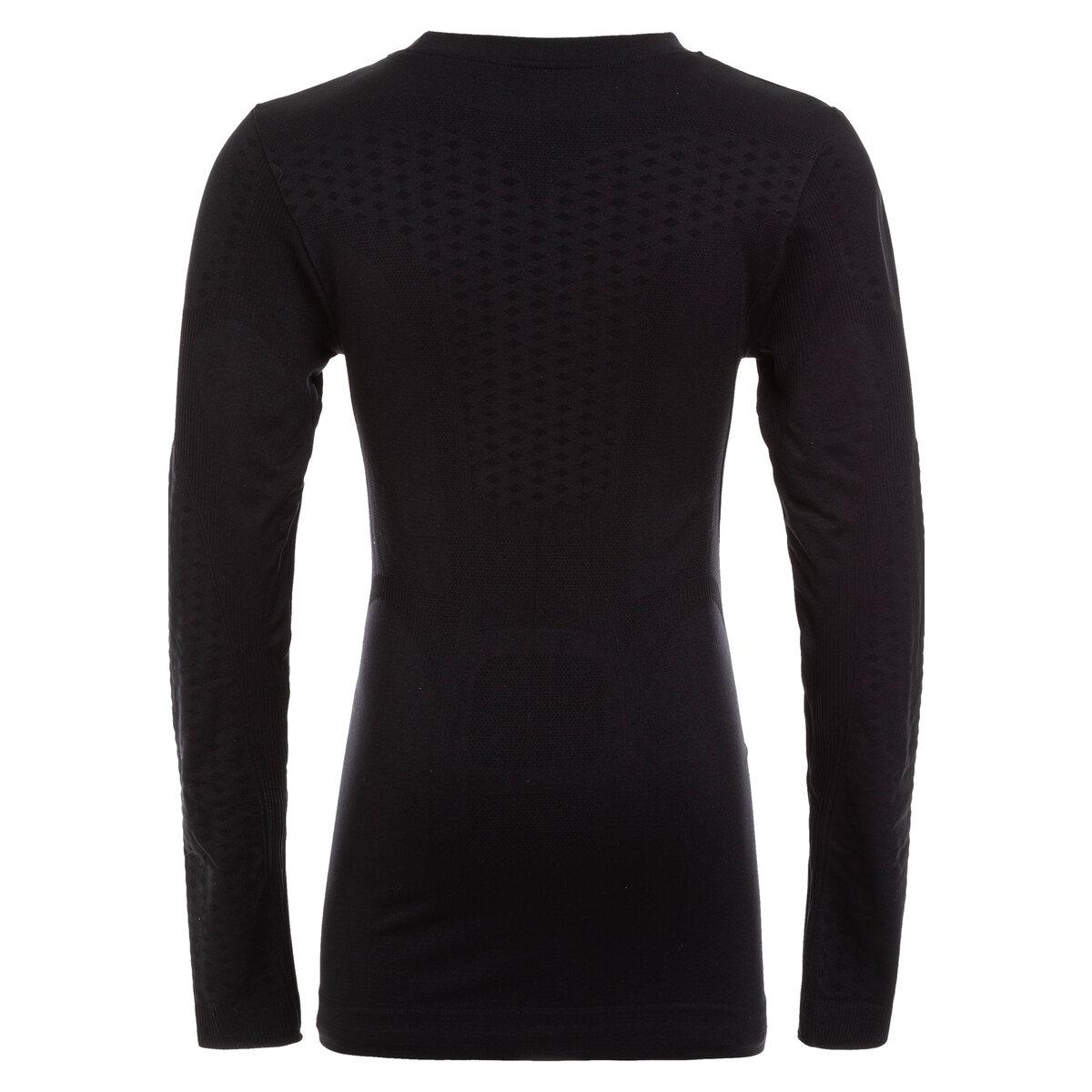 ZigZag Gualala Seamless Skiundertøj Børn Black