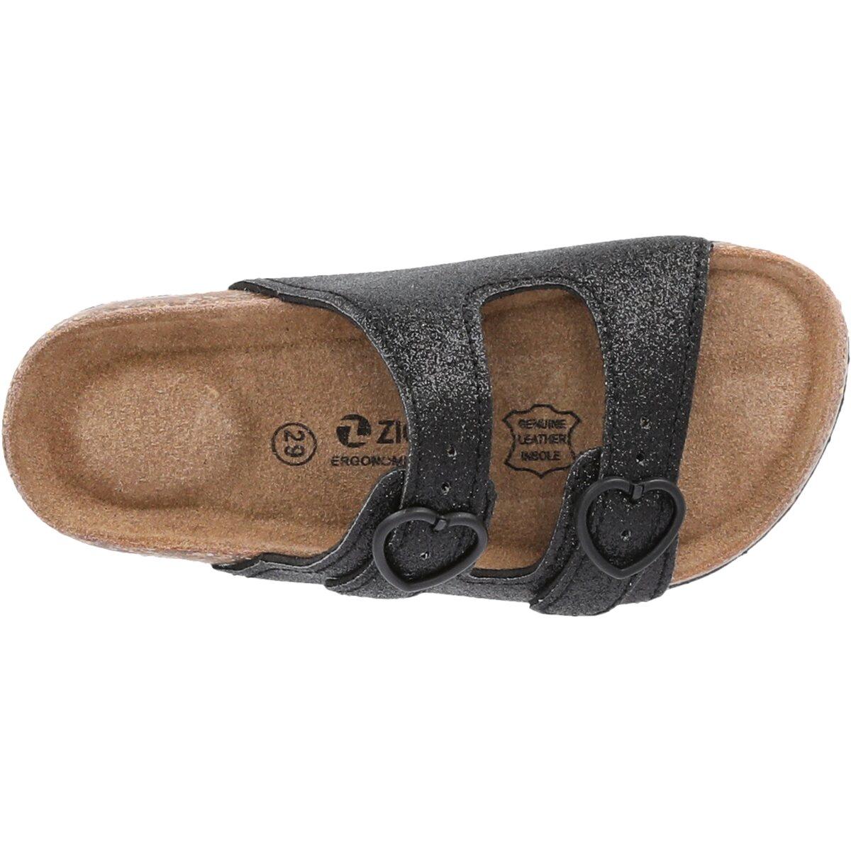 ZigZag Messina Korksandaler Børn Black