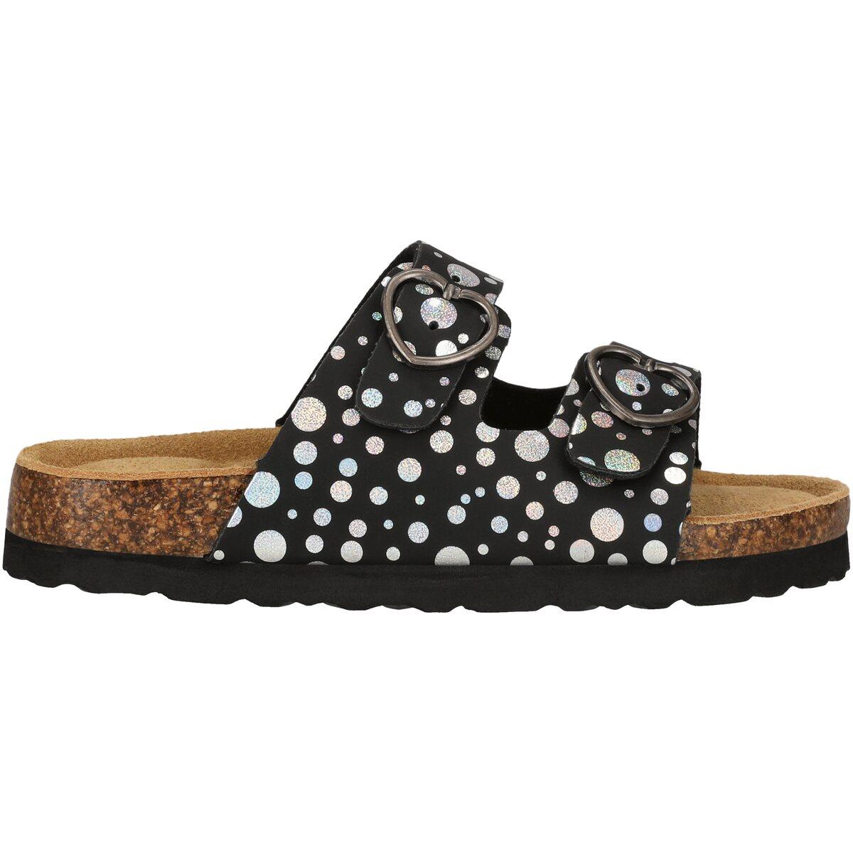 ZigZag Messina Korksandaler Børn Blackened Pearl