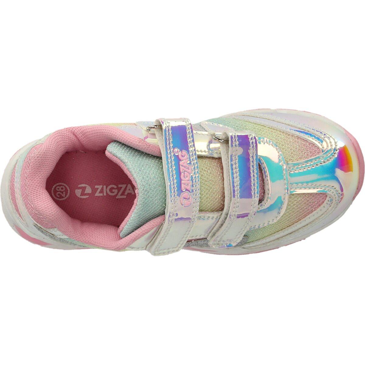 ZigZag Roseau Velcro Sneakers M/Lys Børn Silver