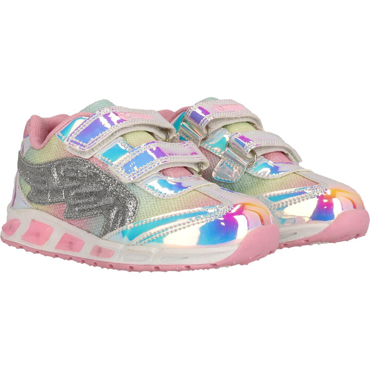 ZigZag Roseau Velcro Sneakers M/Lys Børn Silver
