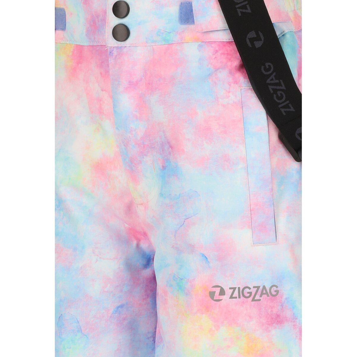 ZigZag Soho Printed Skibukser Barn Blue Frost