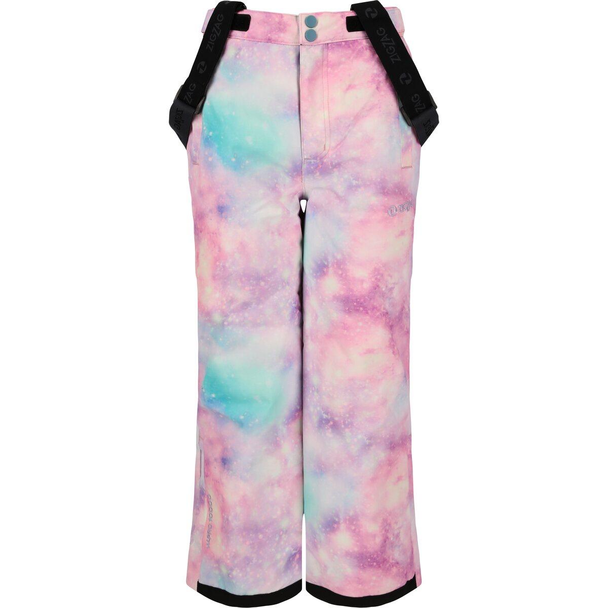 ZigZag Soho Printed Skibukser Barn Powder Pink