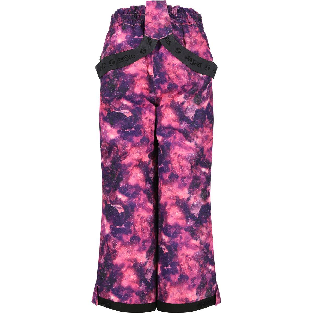 ZigZag Soho Printed Skibukser Barn Dark Purple
