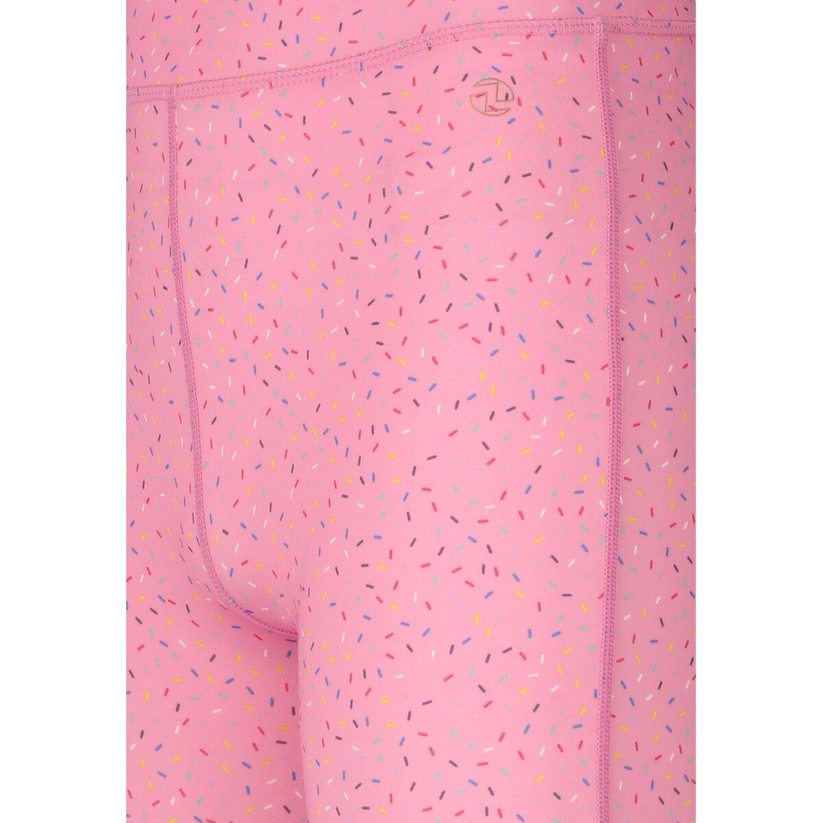 ZigZag Valerie AOP Treningstights Barn Begonia Pink