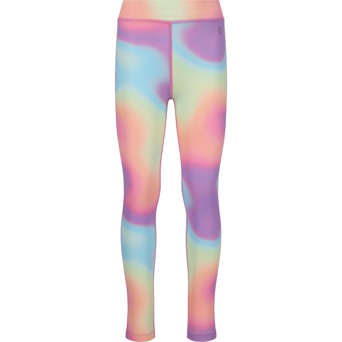 ZigZag Valerie AOP Treningstights Barn Print 3745 rainbow