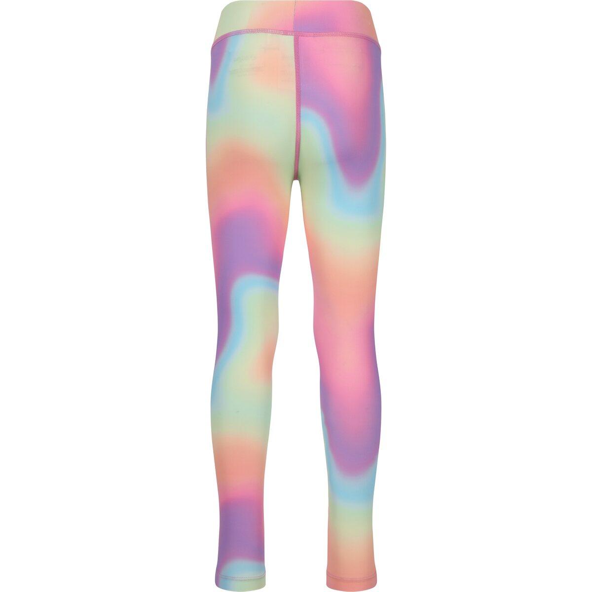 ZigZag Valerie AOP Treningstights Barn Print 3745 rainbow