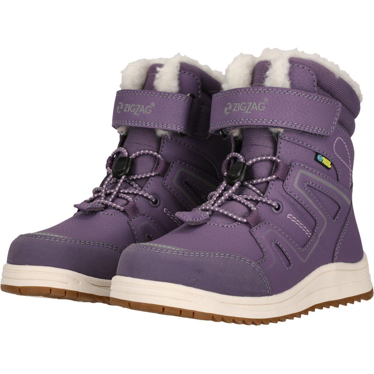ZigZag Rincet WP Vinterstøvler Børn Grape Compote