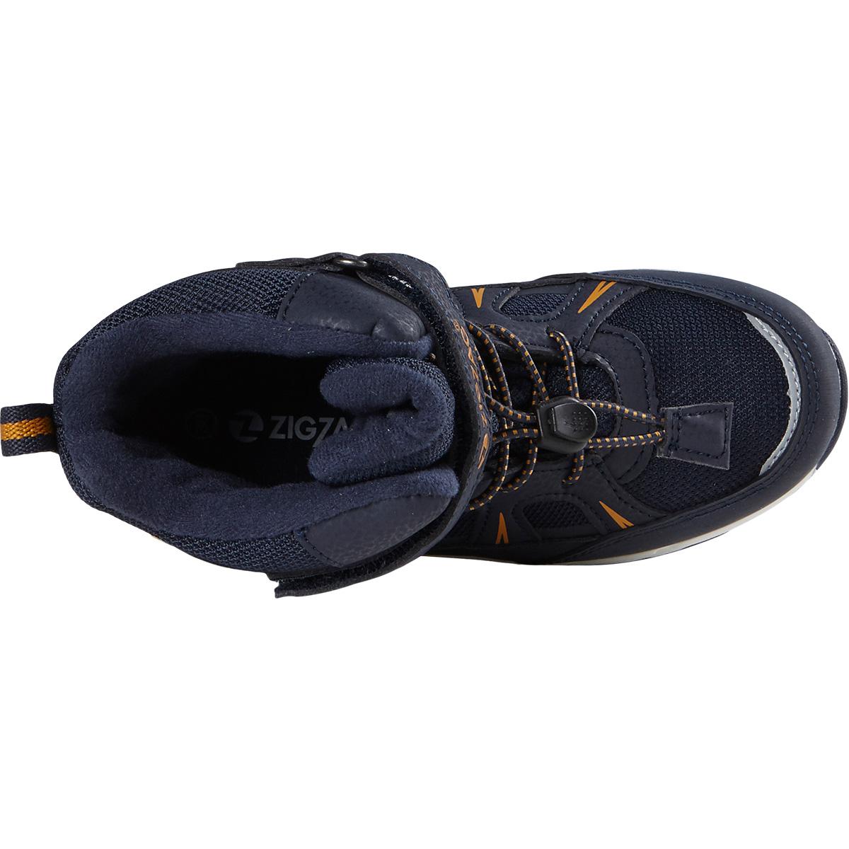 ZigZag Clementu WP Velcro Vinterstøvler M/Lys Børn Navy Blazer