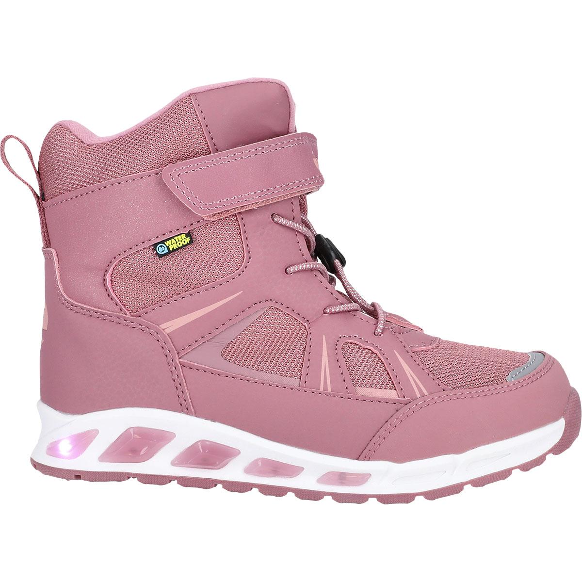 ZigZag Clementu WP Velcro Vinterstøvler M/Lys Børn Mesa Rose