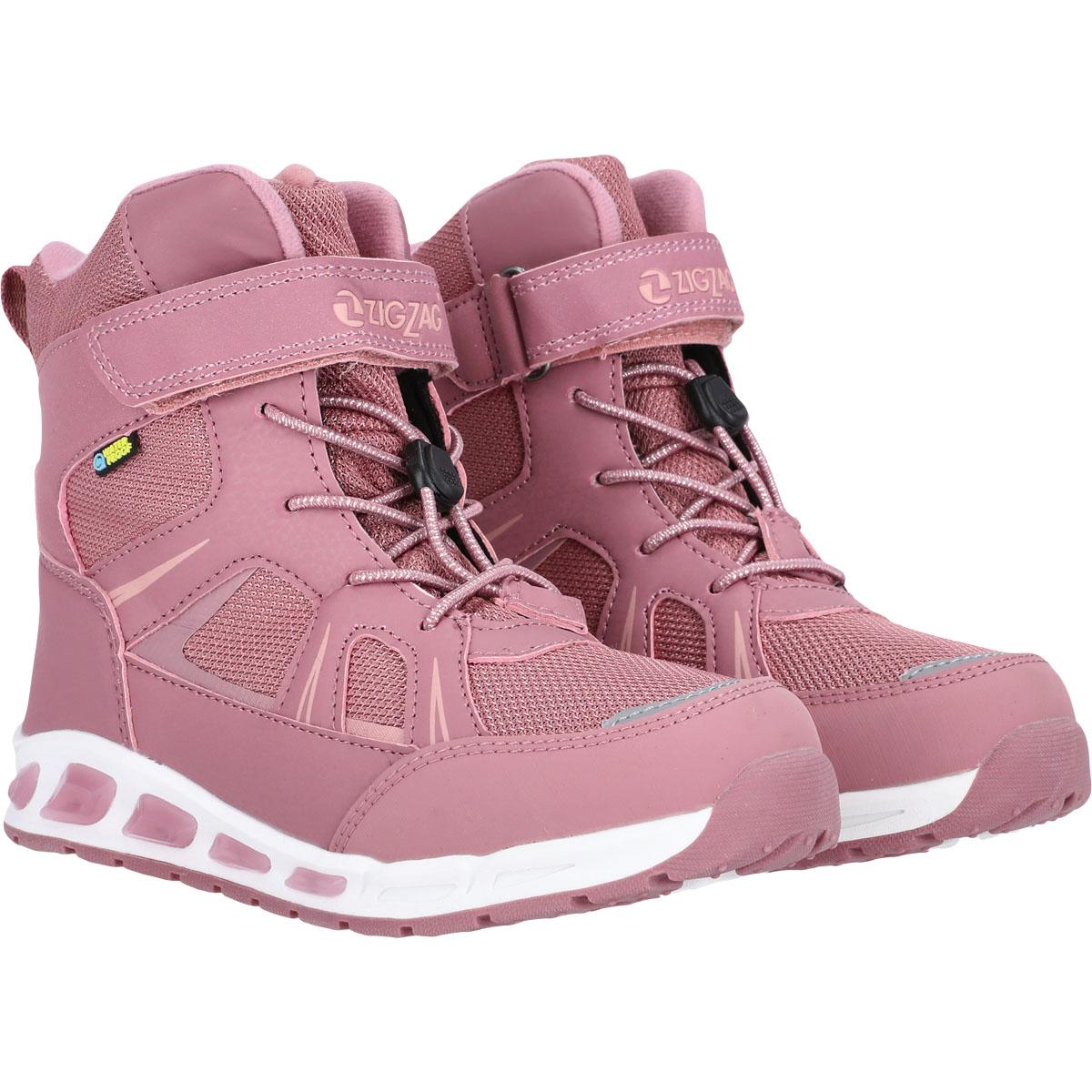 ZigZag Clementu WP Velcro Vinterstøvler M/Lys Børn Mesa Rose