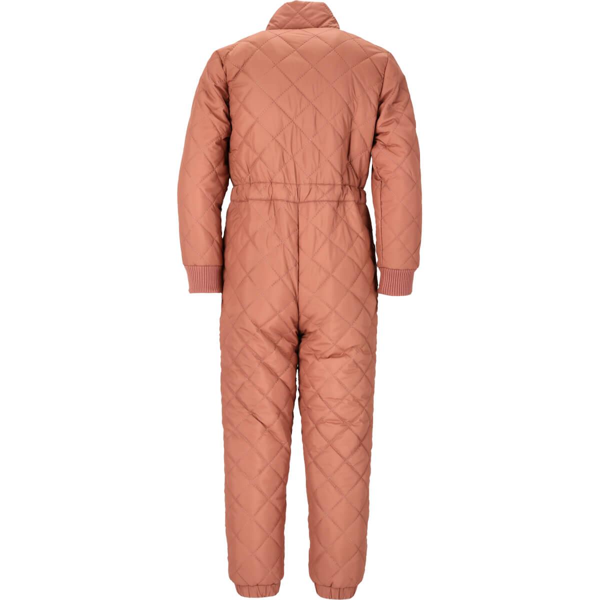 ZigZag Heartlake Quiltet Jumpsuit Børn Nutmeg