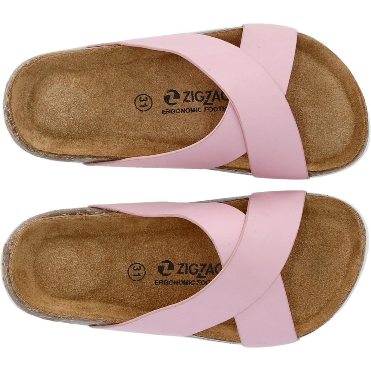 ZigZag Turhang Korksandaler Børn Pale Lilac