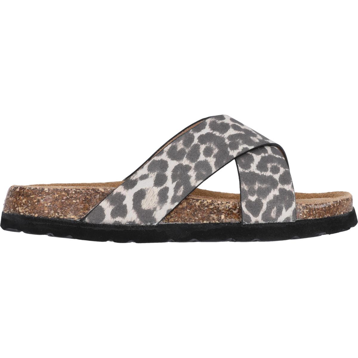 ZigZag Turhang Korksandaler Børn Leopard