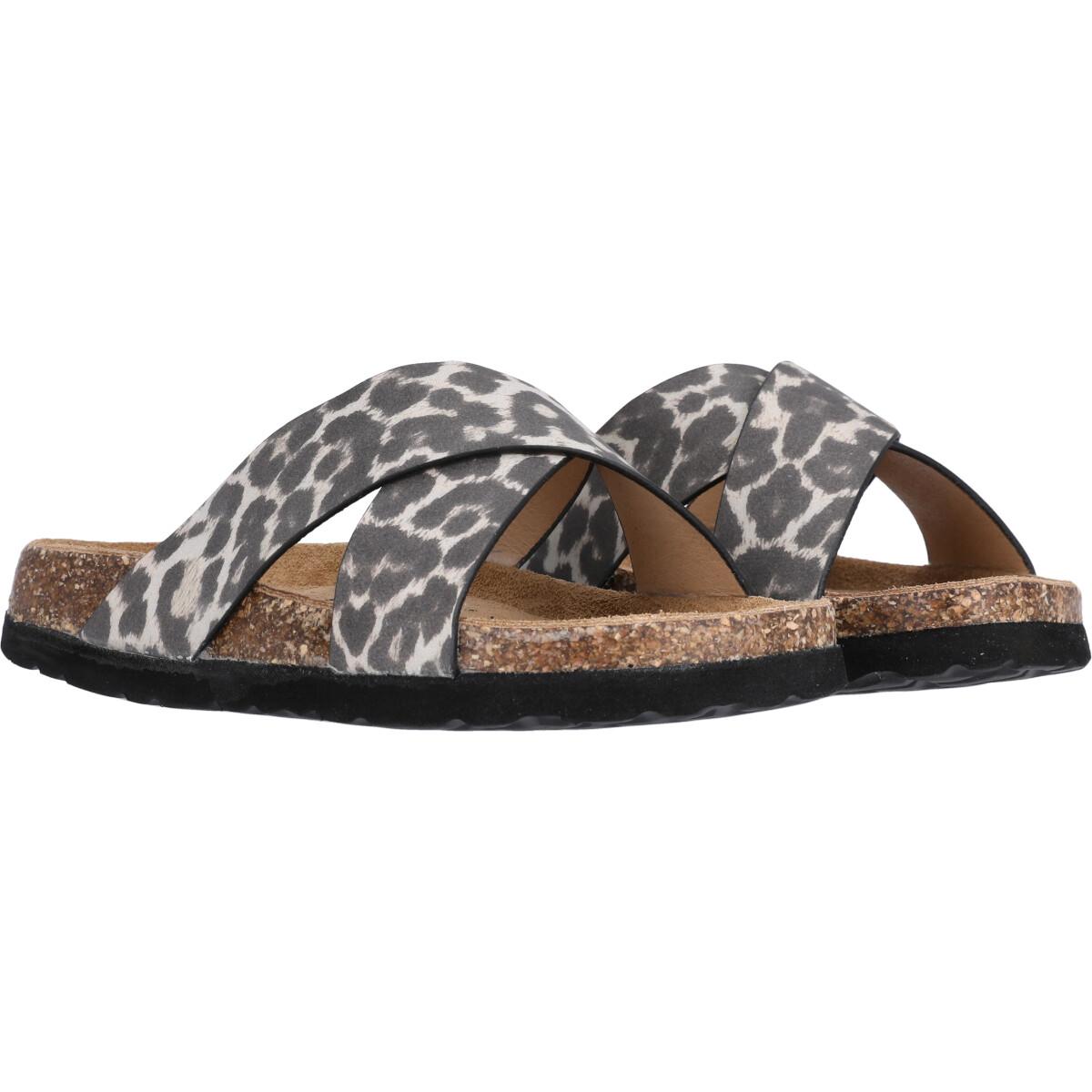 ZigZag Turhang Korksandaler Børn Leopard