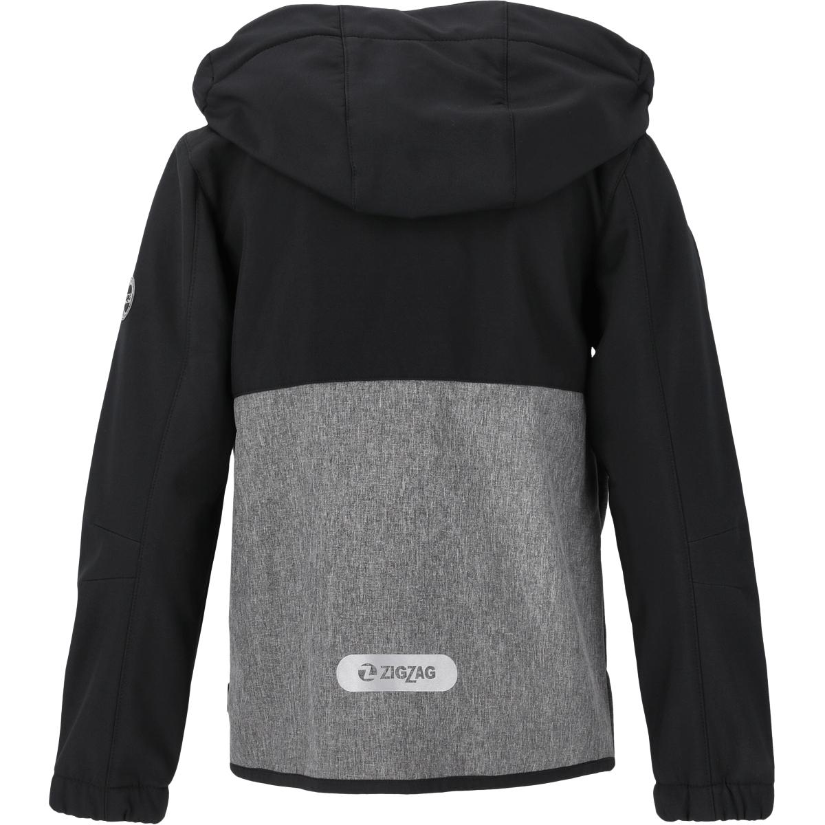 ZigZag Tarzan Softshell Jakke Børn Black