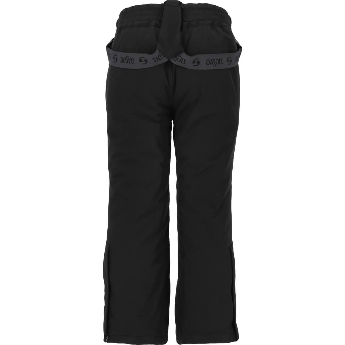ZigZag Rockstar Softshell Skibukser Barn Black