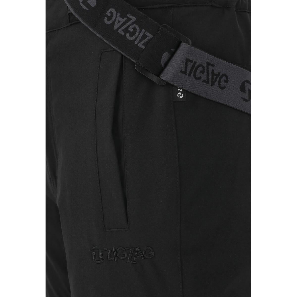 ZigZag Rockstar Softshell Skibukser Barn Black