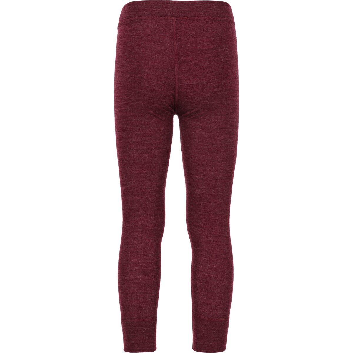ZigZag Terry Merinould Skiundertøj Børn Tawny Port