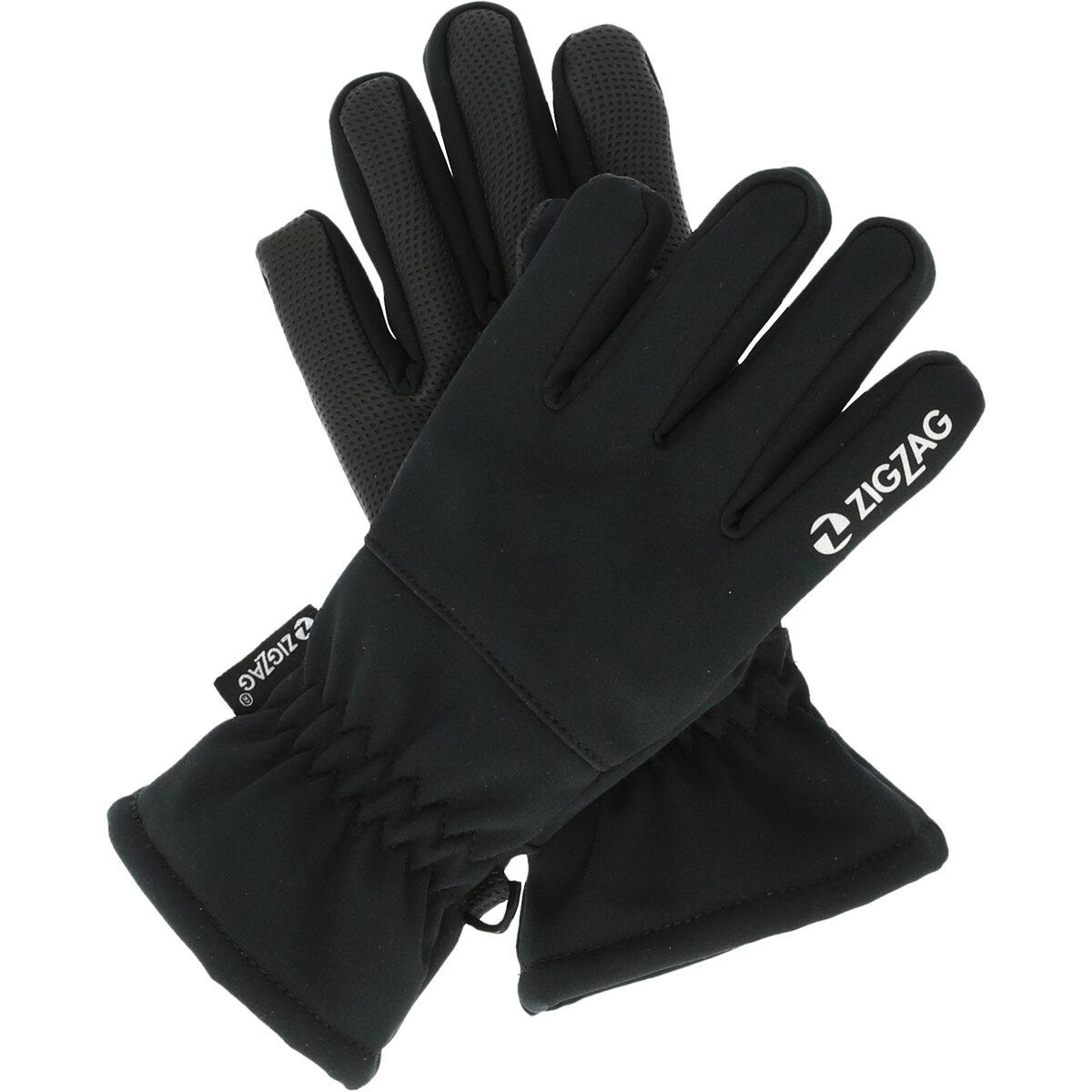ZigZag Santiay Softshell Handsker Børn Black