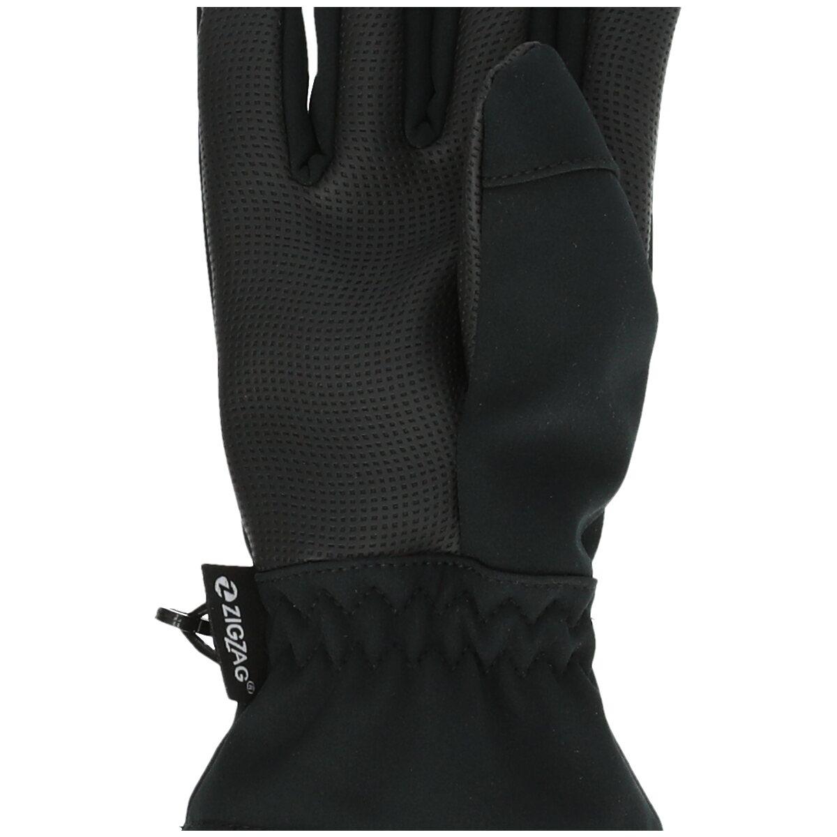 ZigZag Santiay Softshell Handsker Børn Black