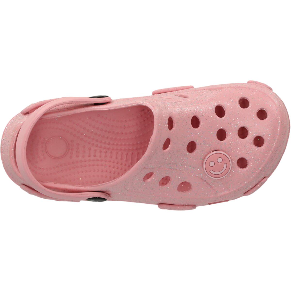 ZigZag Burab Glitter Clogs Børn Rose Shadow