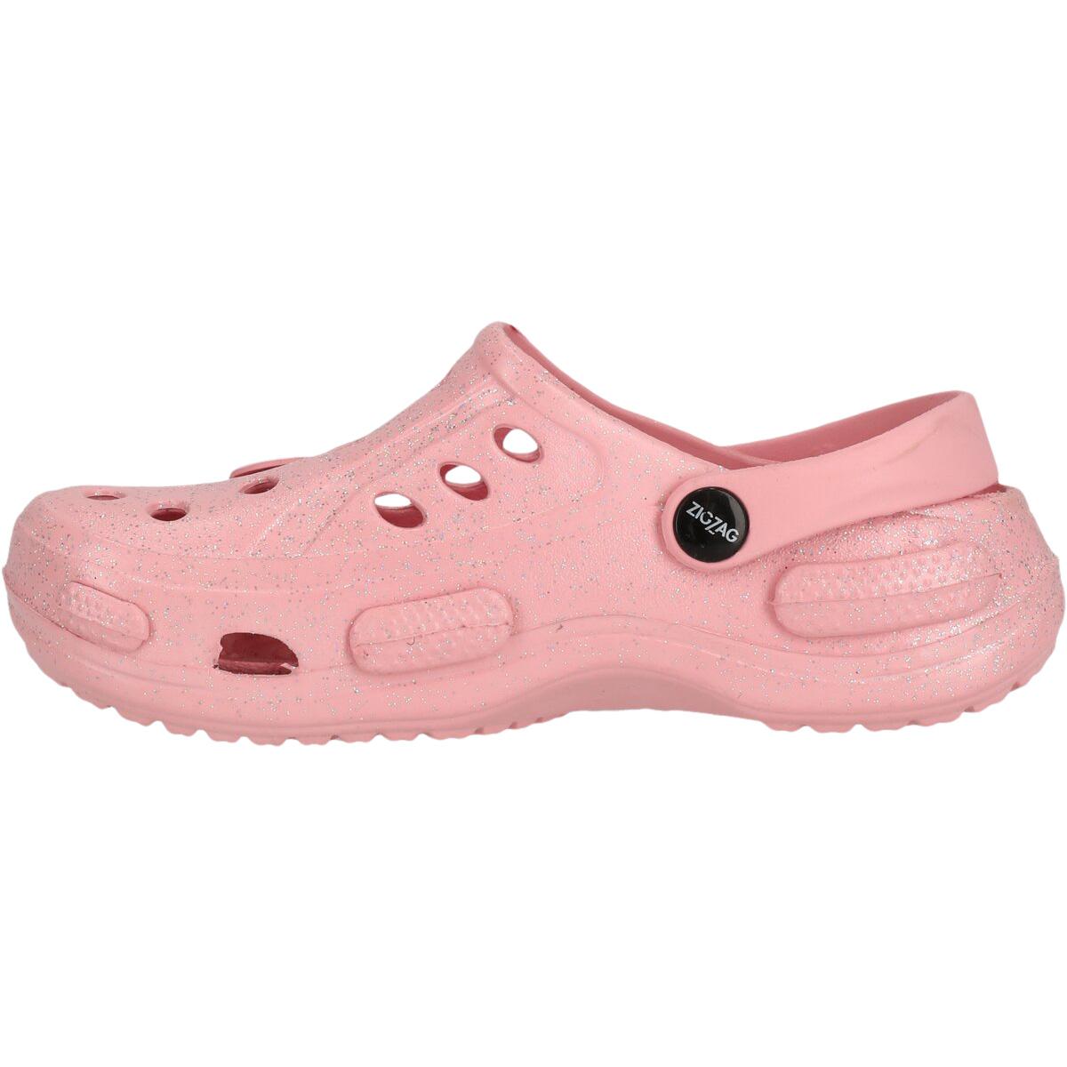 ZigZag Burab Glitter Clogs Børn Rose Shadow