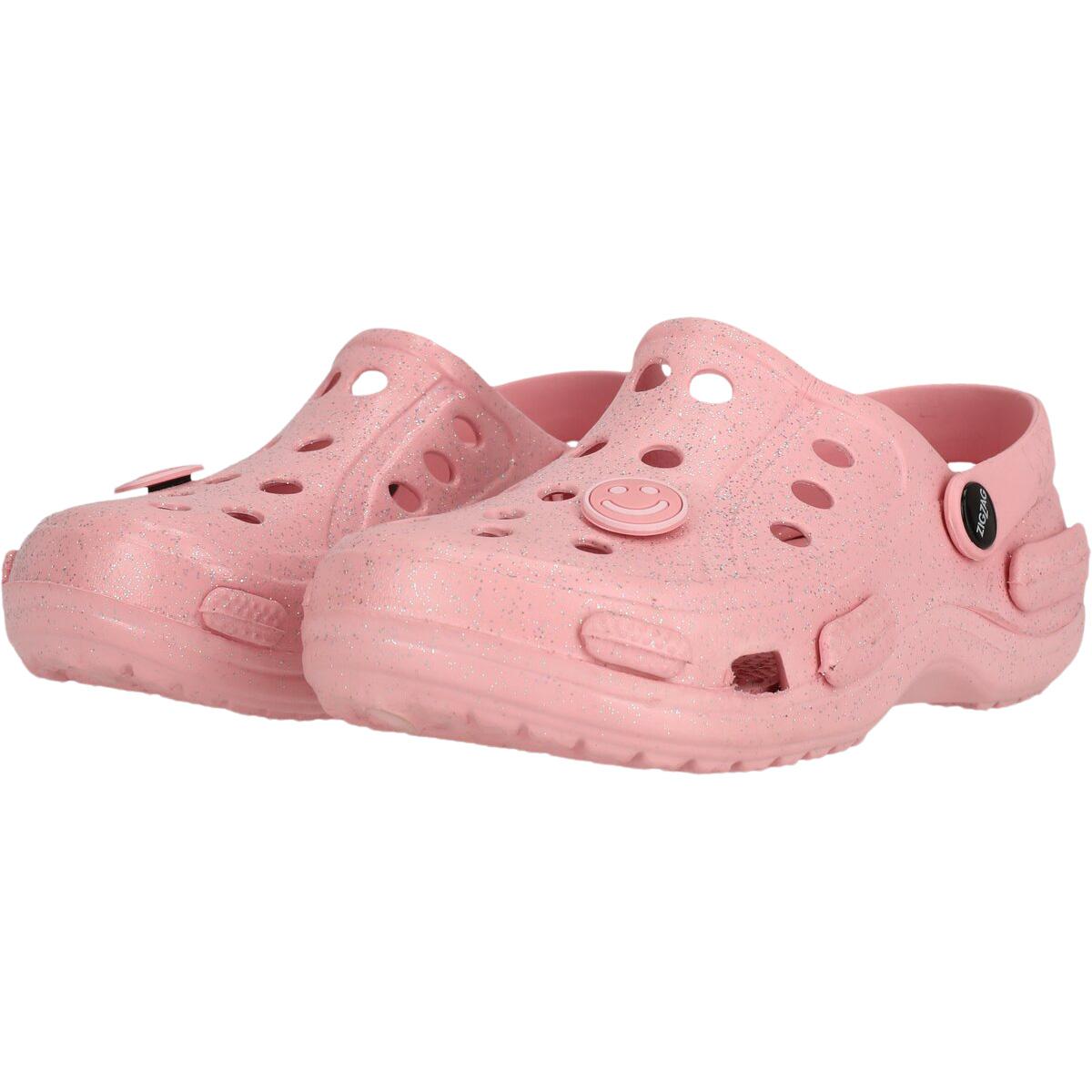 ZigZag Burab Glitter Clogs Børn Rose Shadow