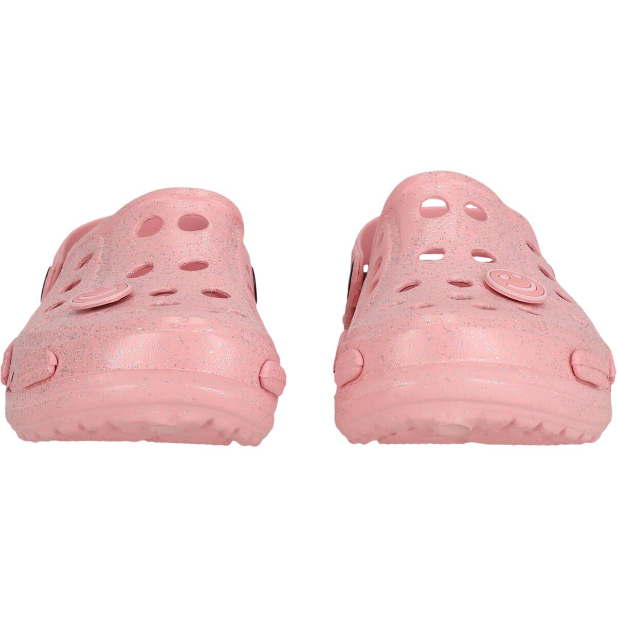 ZigZag Burab Glitter Clogs Børn Rose Shadow