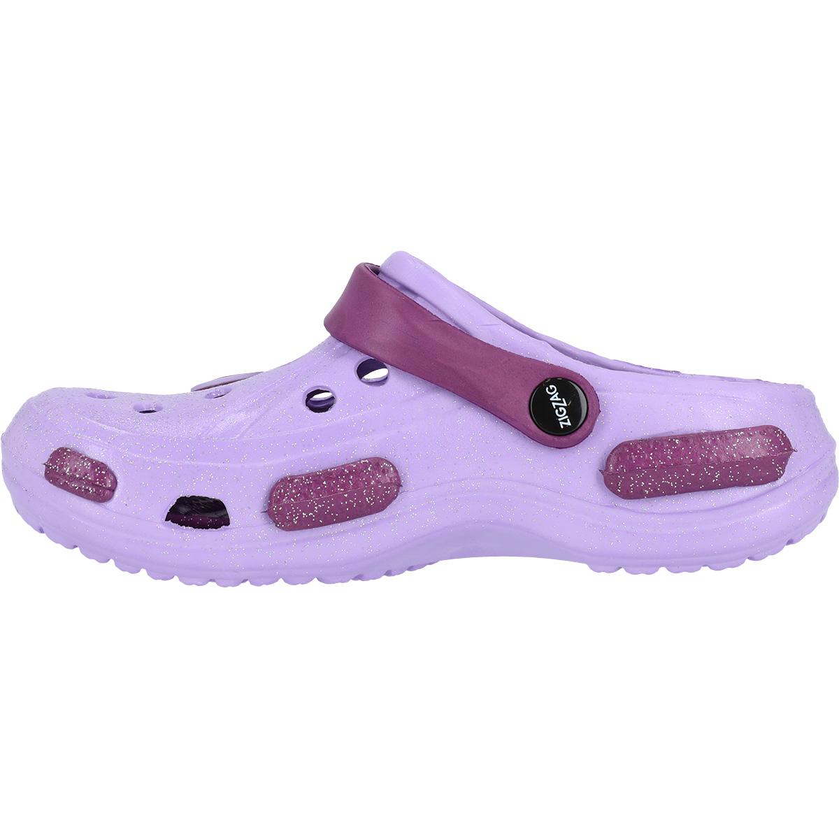 ZigZag Burab Glitter Clogs Børn Lavender