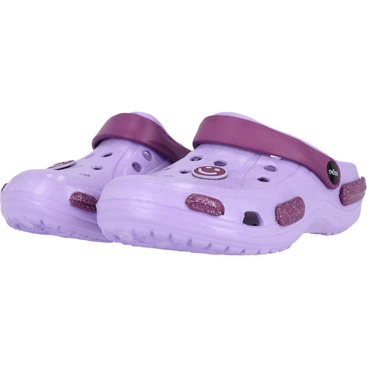 ZigZag Burab Glitter Clogs Børn Lavender