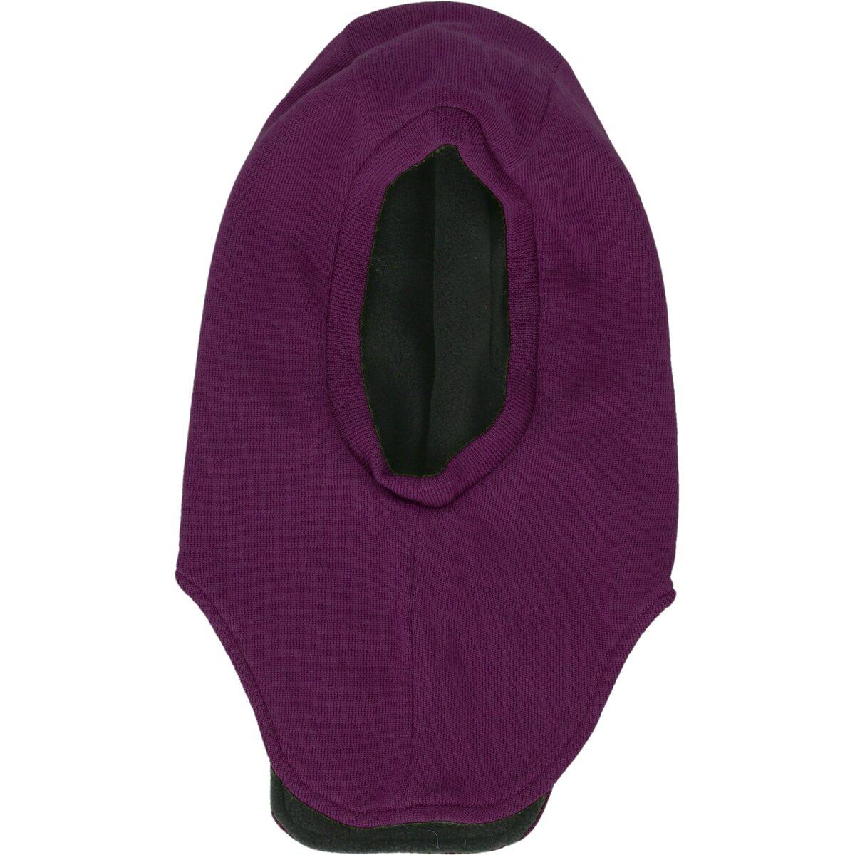ZigZag Pecan Knit Windproof Elefanthue Børn Dark Purple