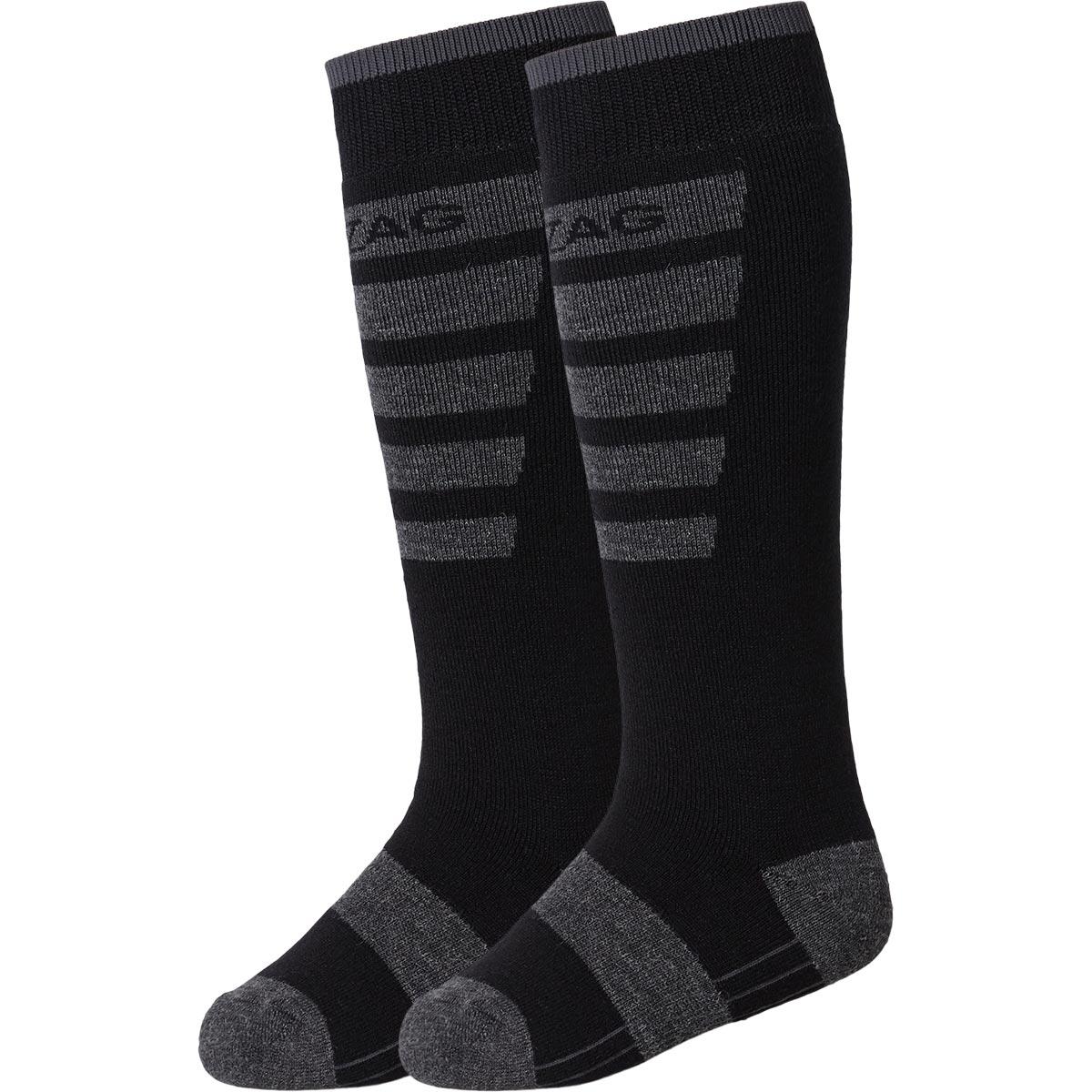 ZigZag Znow V2 2-Pack Skistrømper Black