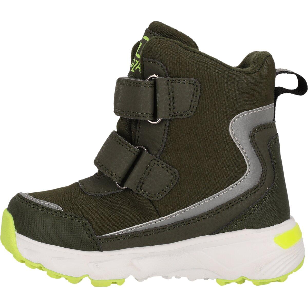 ZigZag Hidol WP Velcro Vinterstøvler M/Lys Børn Olive Night